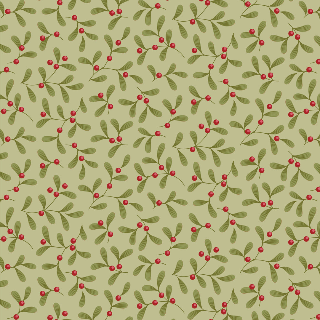 Pre- Order - Merry Little Christmas - Mistletoe Pistachio - TIL100633