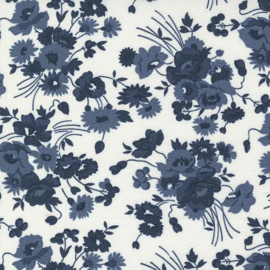 Nantucket Summer - Cream Navy 108" - 108034 21