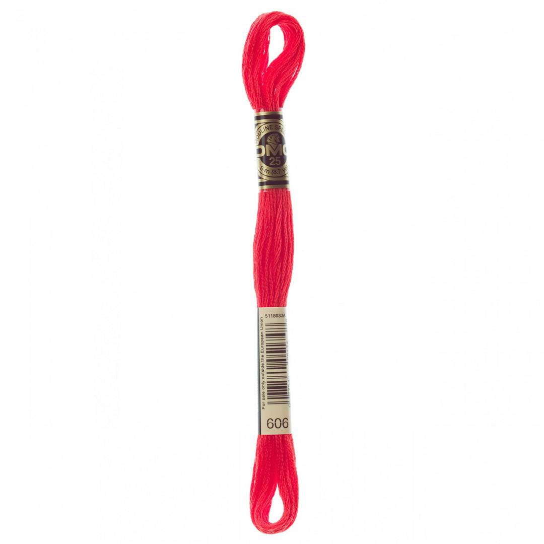 Floss Bright Orange Red - 117UA-606