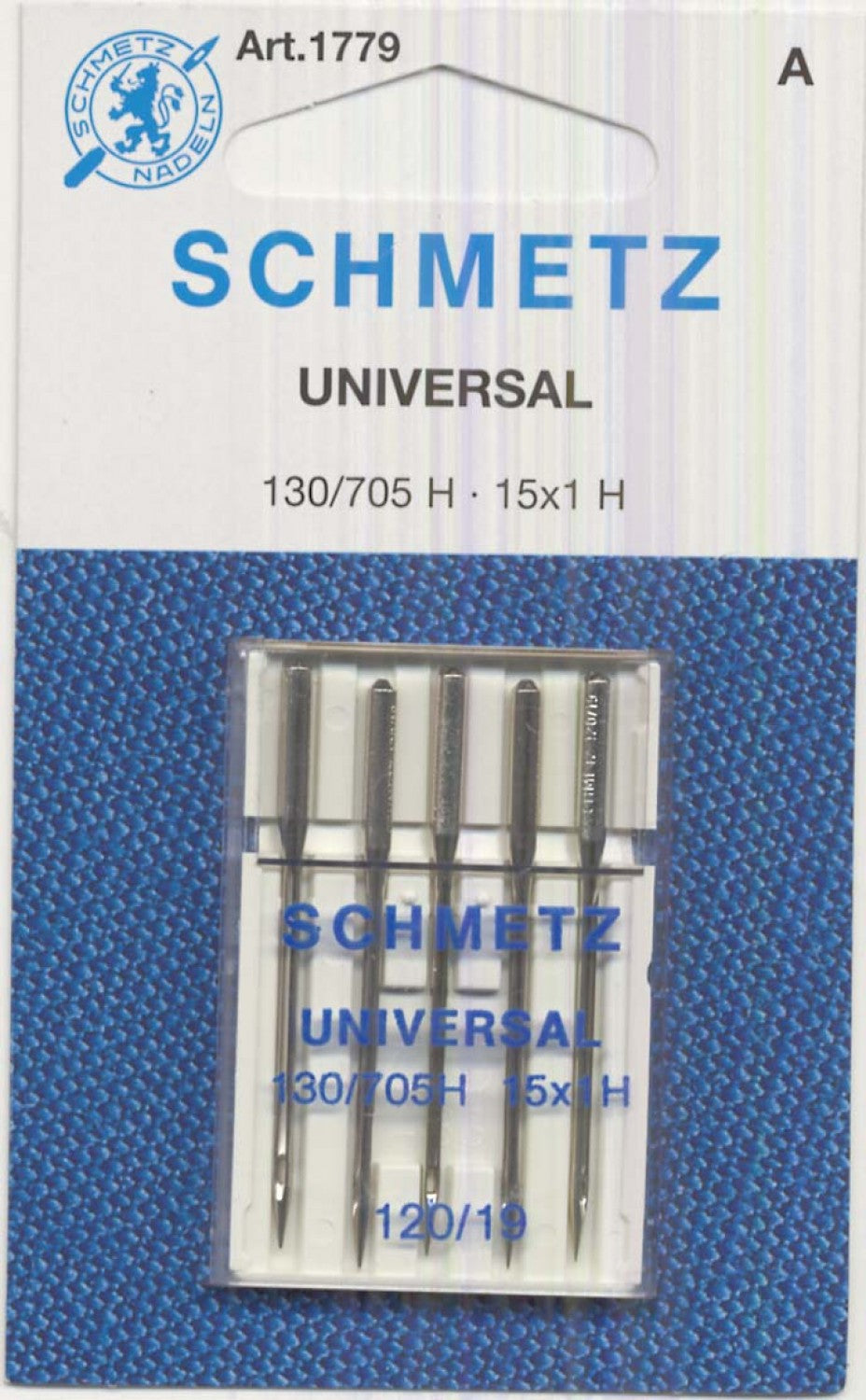 Universal Machine Needle Size 19/120 - 1779