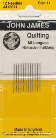 John James Between / Quilting Needles Size 11 12ct - JJ120-11