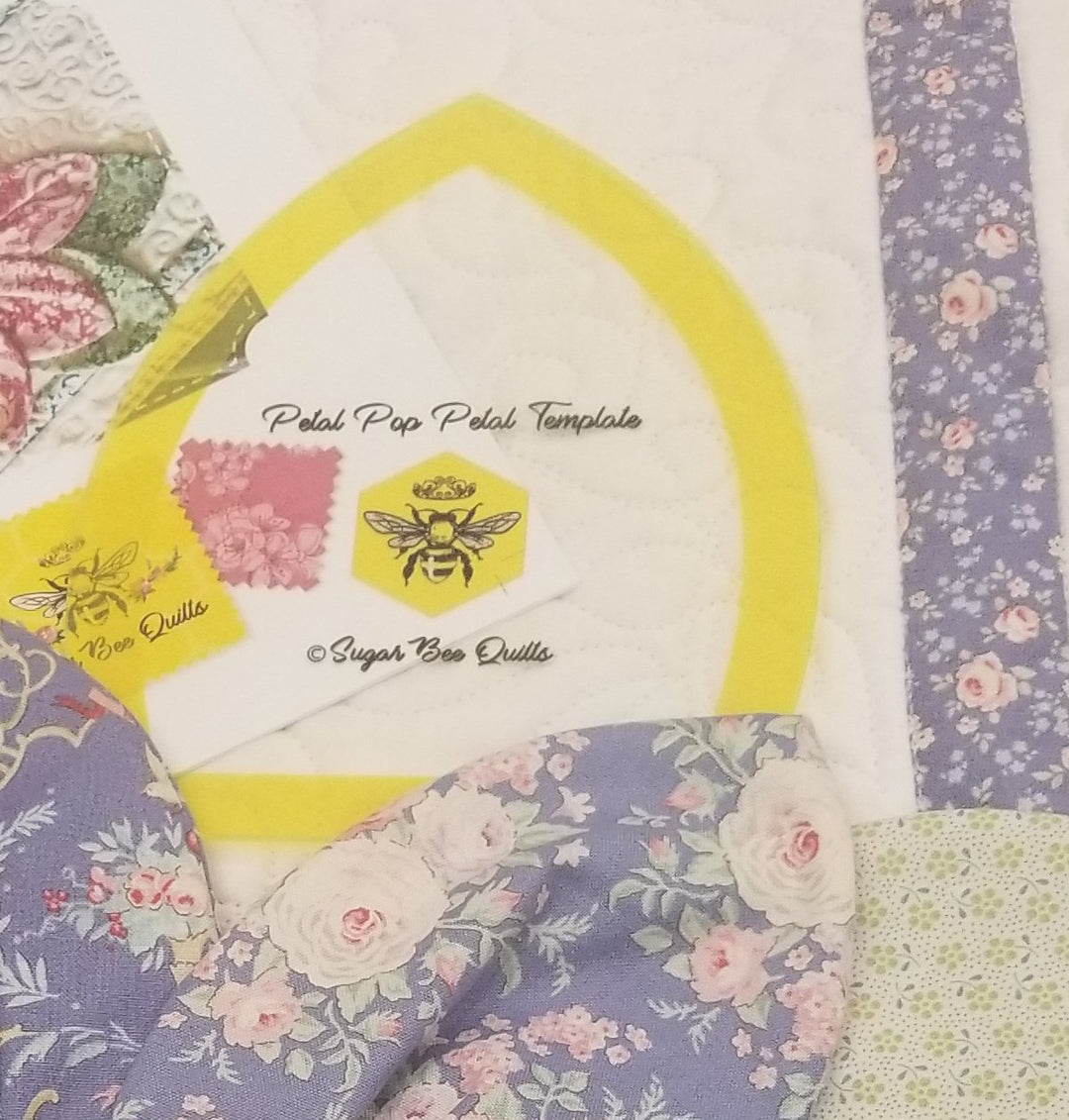 Petal Template for Petal Pop Zinnia Pillow- SBQ02
