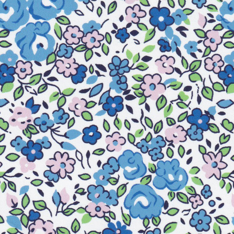 Blue and Pink Floral - #2373