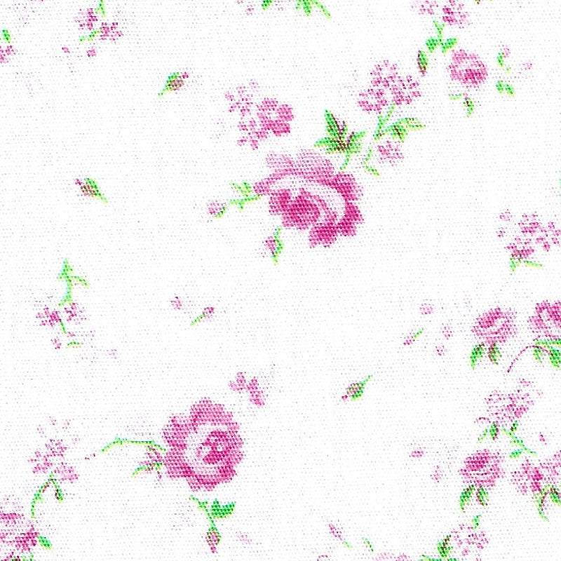 Pink and Green Floral - #2721