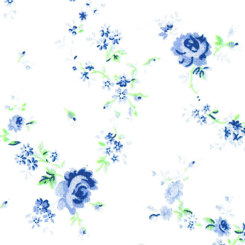 Blue and Green Floral - #2722
