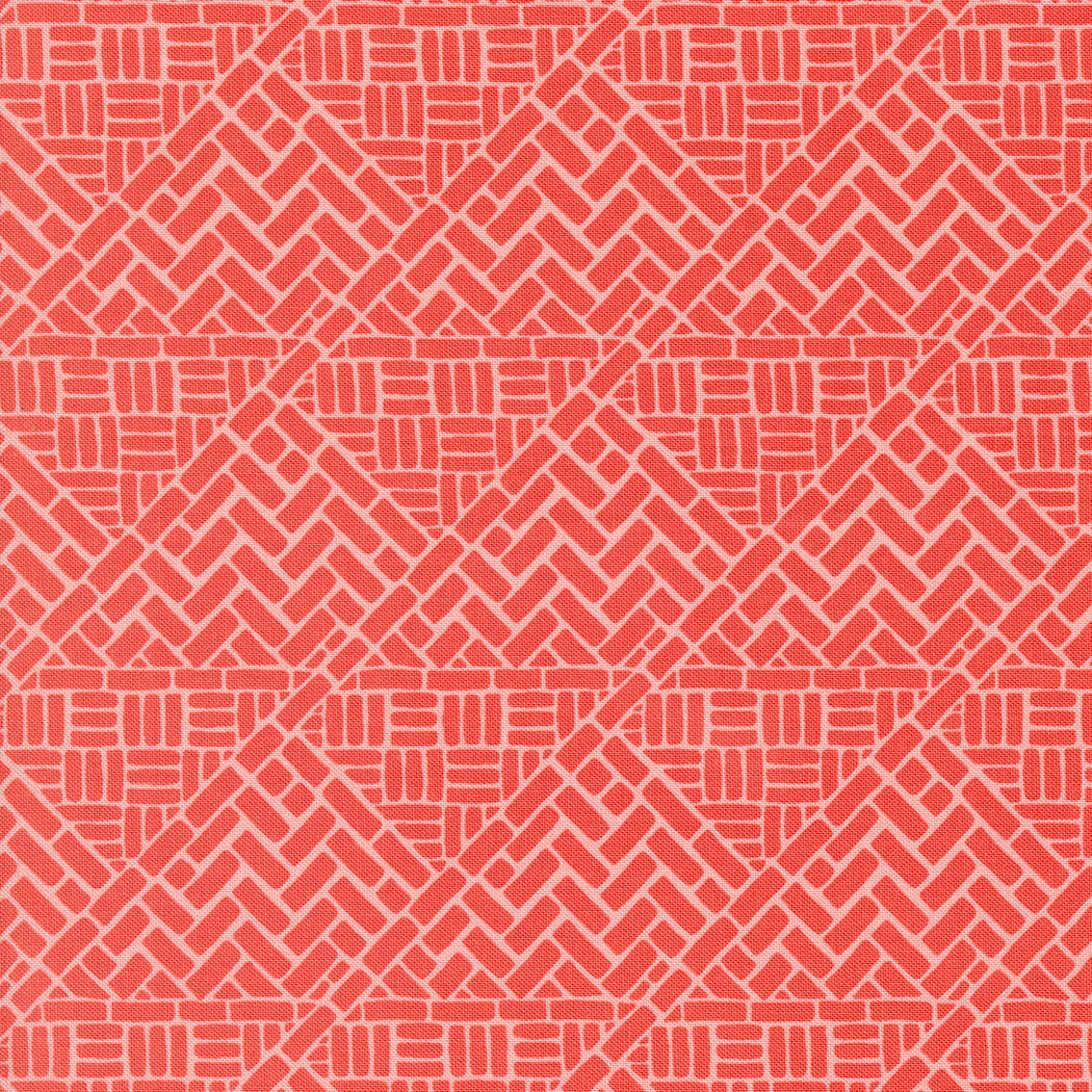 Fabric repeat - modern organic spiral motif