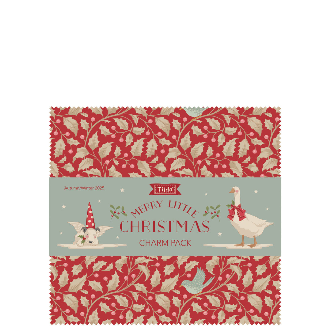 Merry Little Christmas - Charm Pack 5in Squares 40 pc - TIL300249