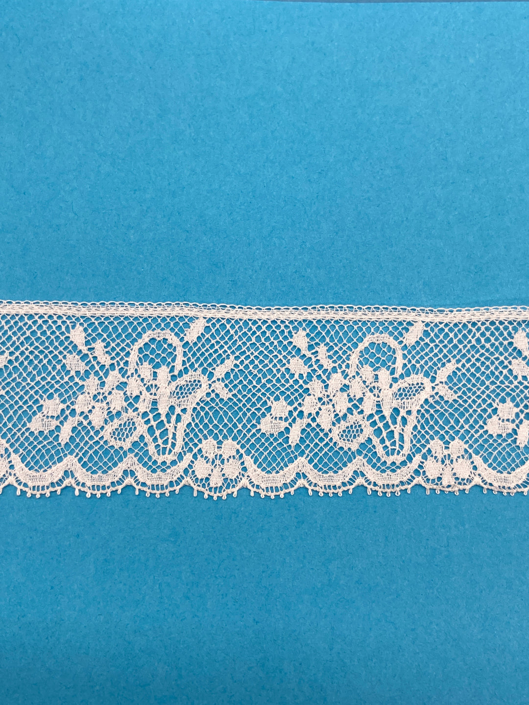 French Val Lace - White - L-337