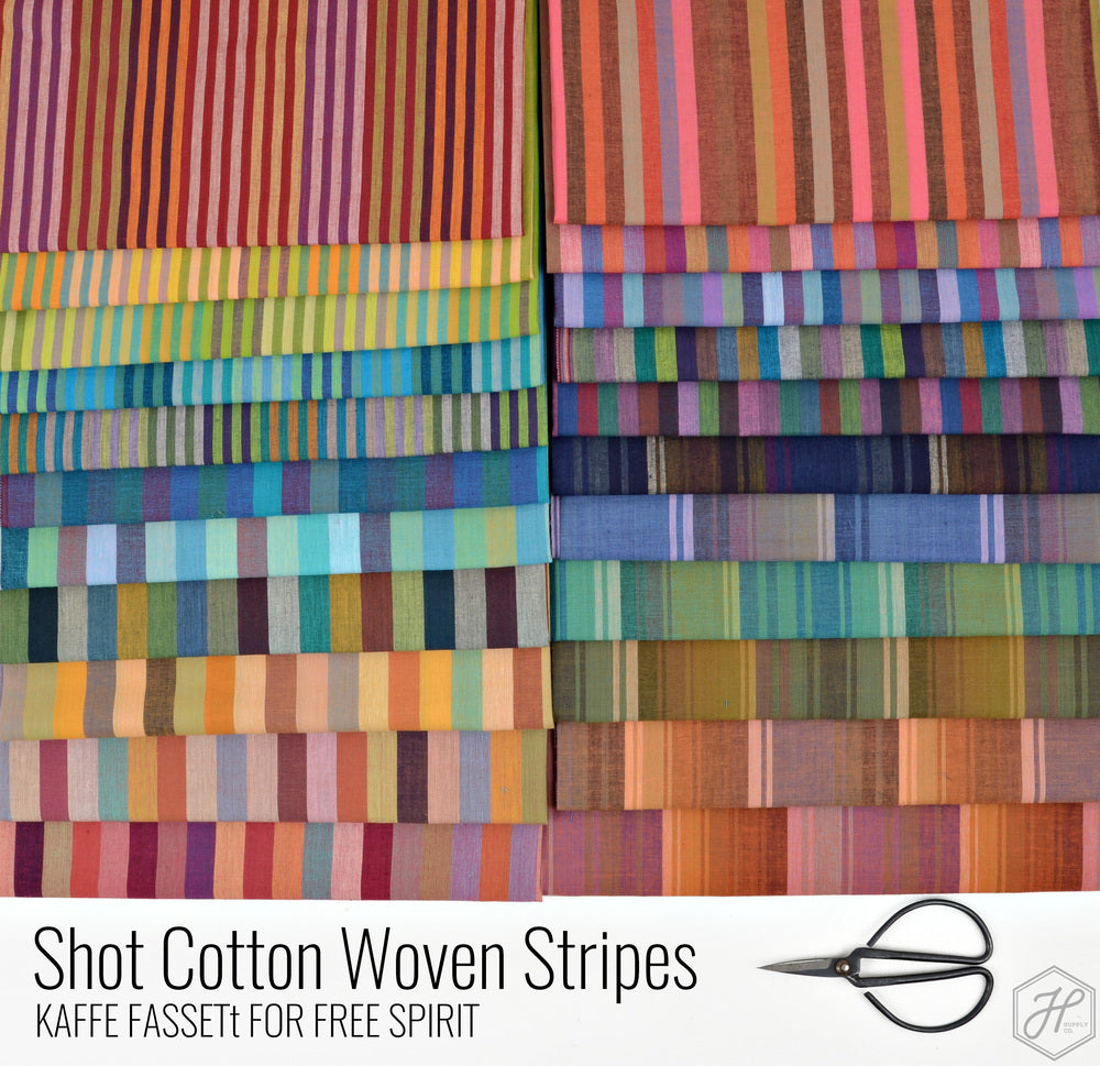 Woven Stripes Fat Quarter Bundle - FB4FQKF.STRIPEWOVEN