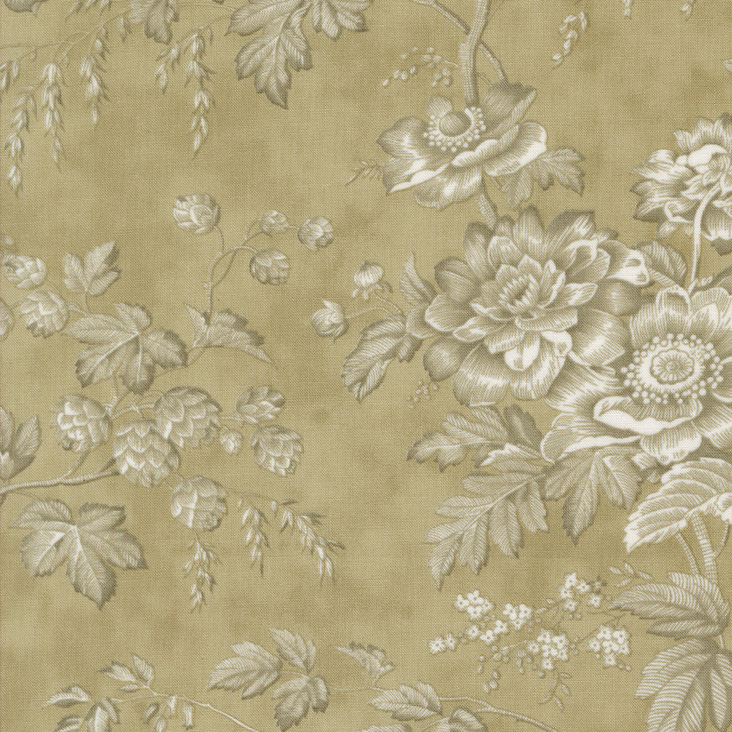 Meadow Greens - Floral - Sage - 44360 38