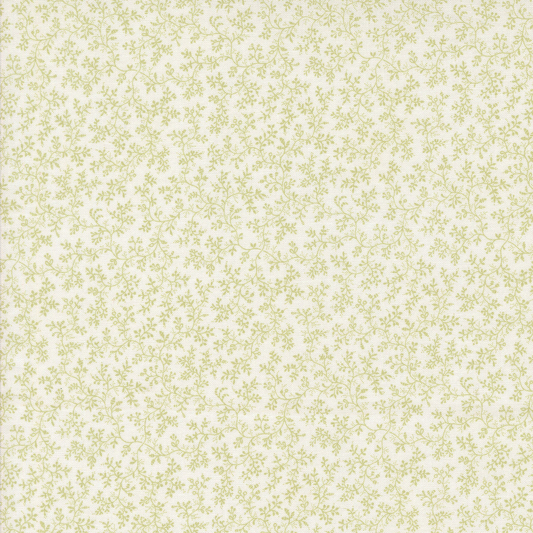 Meadow Greens - Poetic Vines - Cream - 44363 31