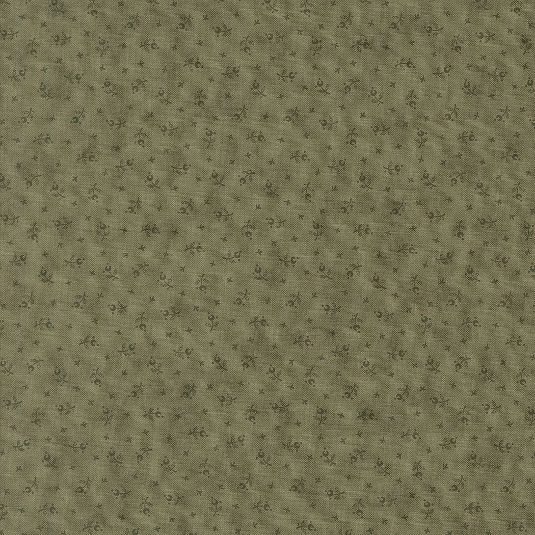 Meadow Greens - Berry Toss Ditsy - Evergreen - 44364 35