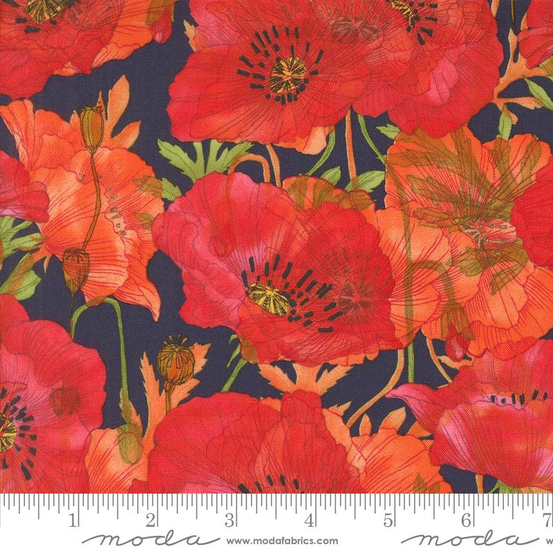 Superbloom - Poppy Floral Indigo - 48781 16