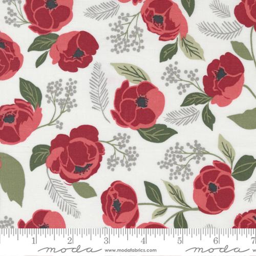 Christmas Eve - Snow Florals- 5180 11- Moda