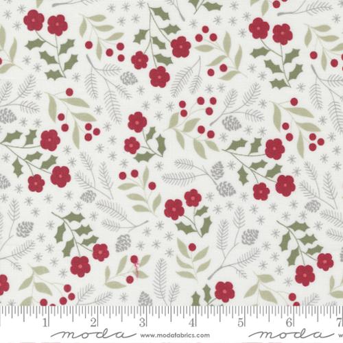 Christmas Eve - Snow Small Floral - 5181 11 - Moda