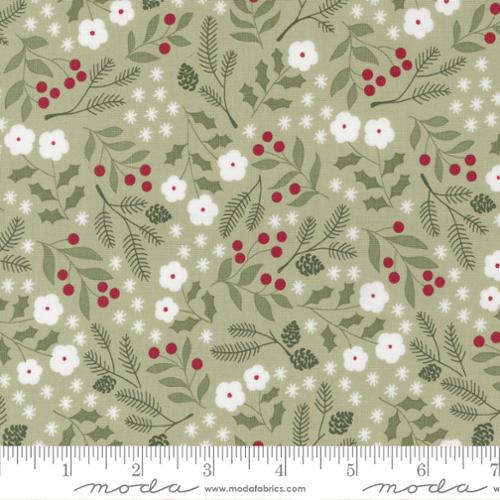 Christmas Eve - Sage Small Floral - 5181 14 - Moda