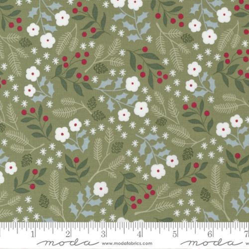 Christmas Eve - Pine Small Floral - 5181 15 - Moda