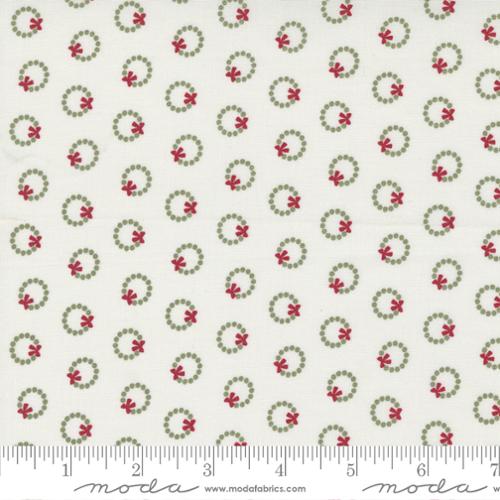 Christmas Eve - Snow Wreath Dot - 5183 11 - Moda