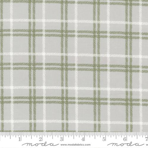 Christmas Eve - Silver Yuletide Plaid Checks - 5185 12