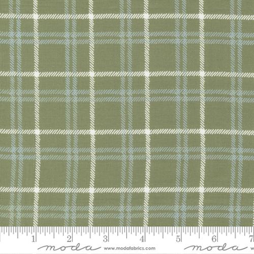 Christmas Eve - Pine Yuletide Plaid Checks - 5185 15 - Moda