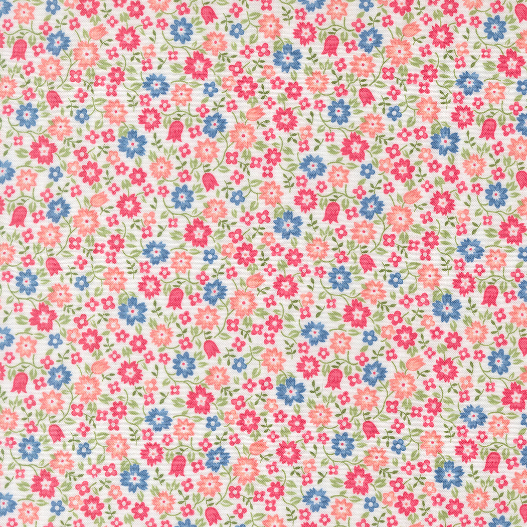 Pre-Order - A Cat Named Stitch Lucky Small Floral Cream - 55342 11