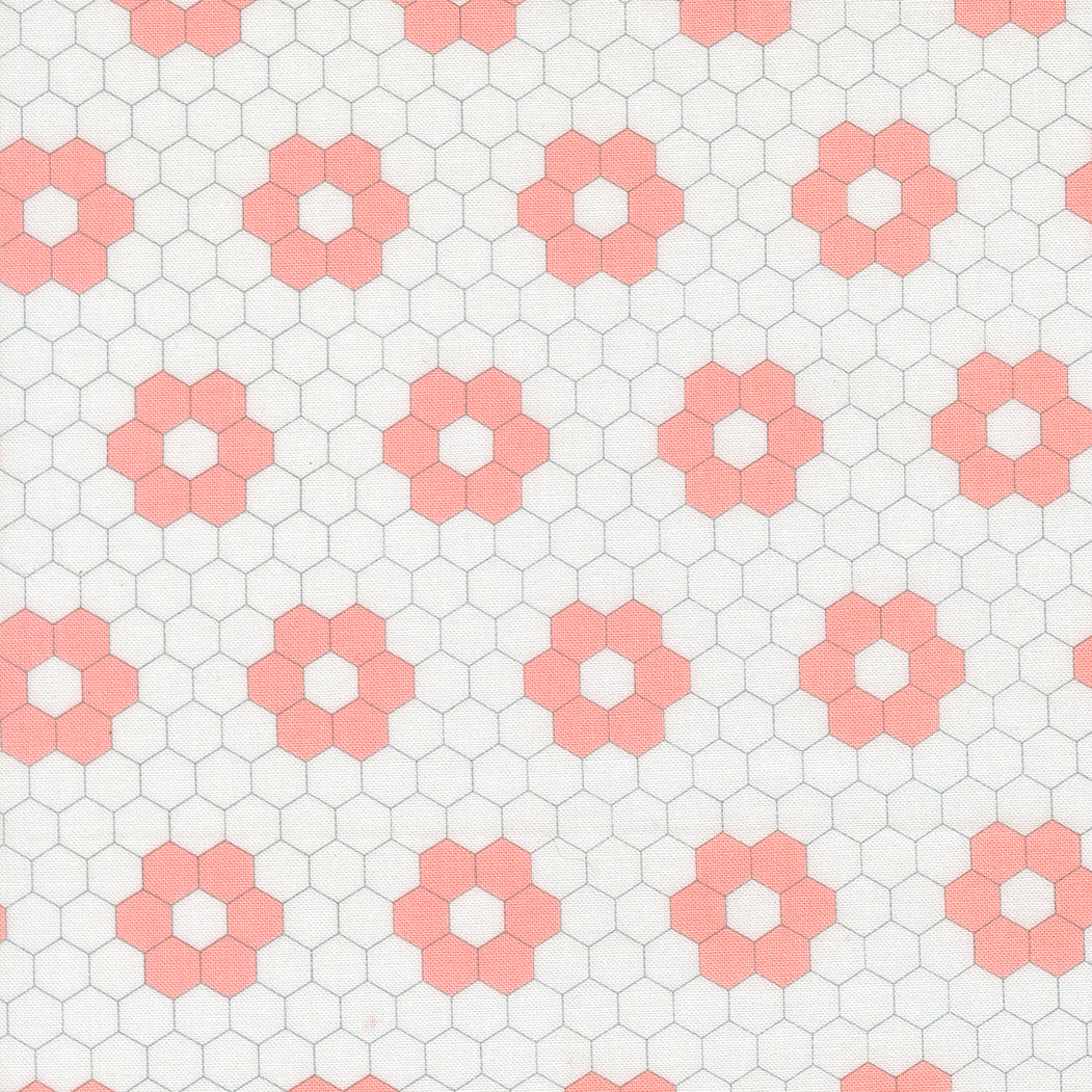 Pre-Order - A Cat Named Stitch Hexagons Cream Blush - 55343 11