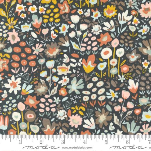 Meadow Walk Florals Charcoal - 45572 19 - Fancy That Design House