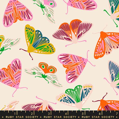 Natural Fluttering Moths - RS0068-11 - Ruby Star Society