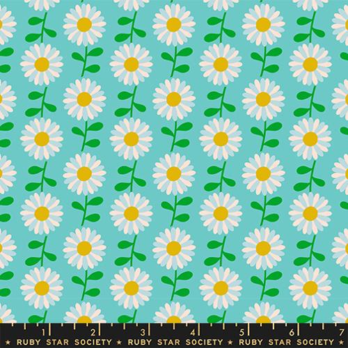 Turquoise Field of Flowers - RS0074-14 - Ruby Star Society