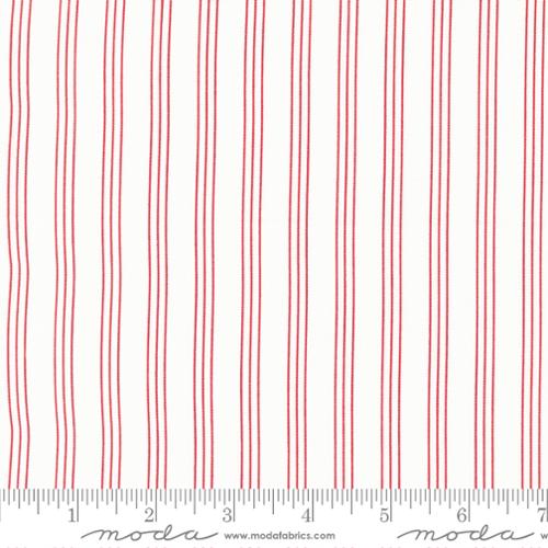 Lighthearted Stripe - Cream Red - 55296 11