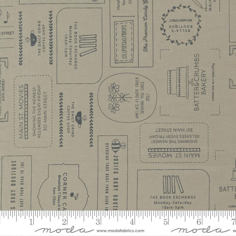 Main Street - Taupe Shops Text - 55640 24 - Sweetwater