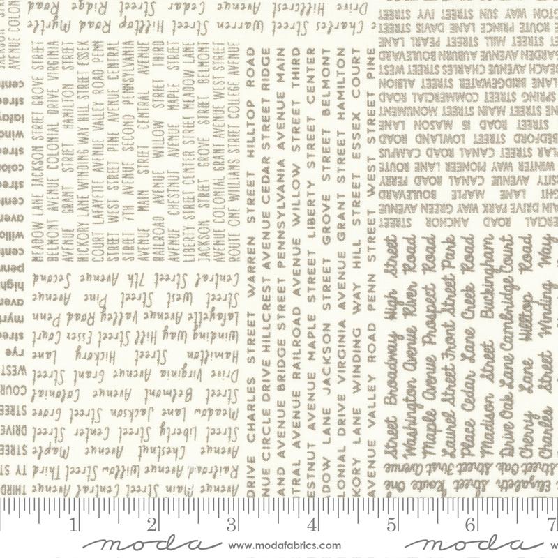 Main Street - Vanilla Taupe News Text - 55641 14 - Sweetwater