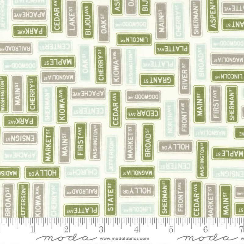 Main Street - Vanilla Multi Street Signs - 55643 11 - Sweetwater
