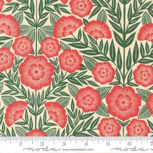 Flower Press - Ecru Ginger Floral - 3300 23