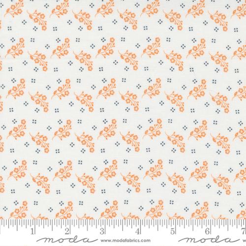 Linen Cupboard - Chantilly Orange Tossed Flowers- 20484 23