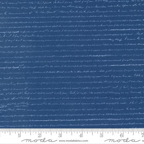 Bluebell - Blueprint Text Prussian Blue - 16965 12