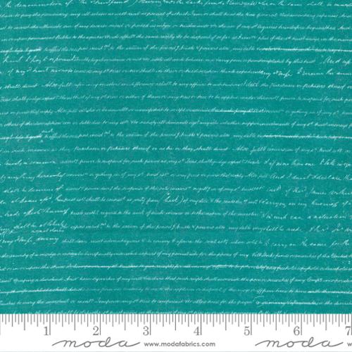 Bluebell - Blueprint Text Teal - 16965 15
