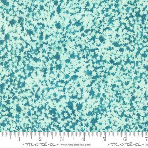 Bluebell - Queen Anne Florals Sunprint Teal - 16967 15