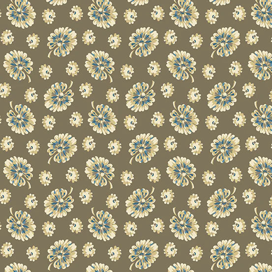 Cocoa Blue - Monstera Ochre - A-596-N