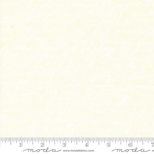 Etchings - Wise Words Text Parchment White - 44337 21