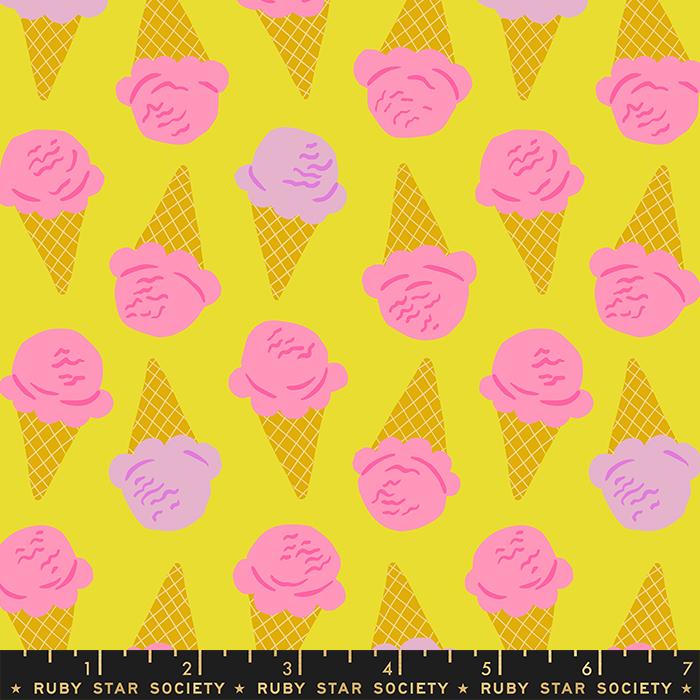 Sugar Cone - Novelty Ice Cream Citron - RS3062 11 - Ruby Star Society