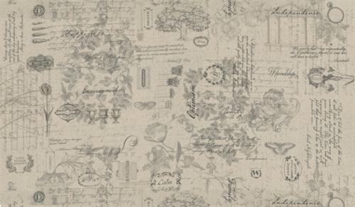 Etchings - Perseverance Collage Toile Linen Parchment - 44339 11L