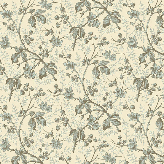 Cocoa Blue - Wild Rose Parchment - A-604-LB