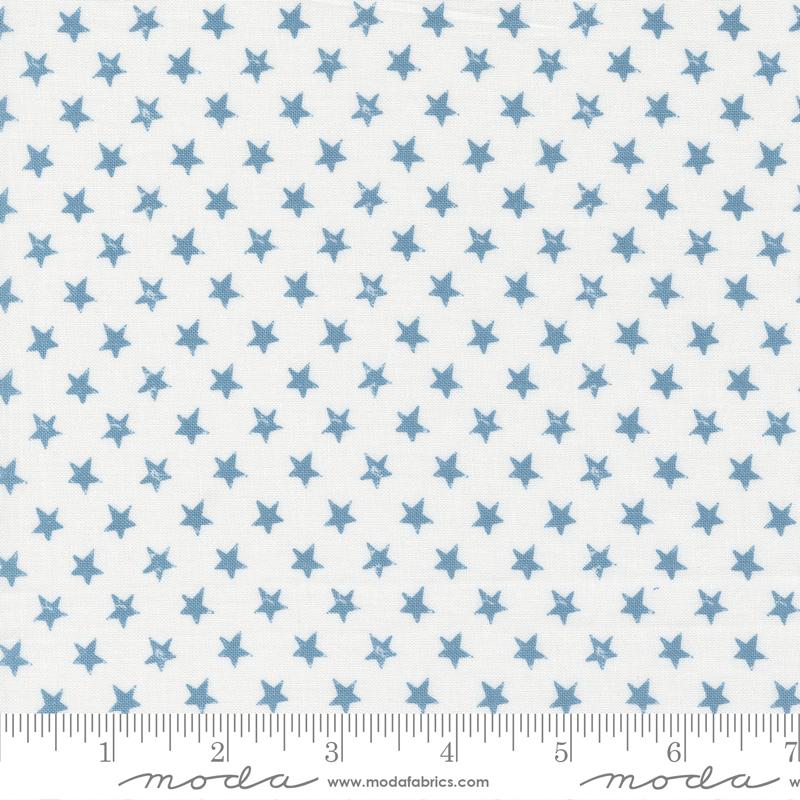 Old Glory - Star Spangled Stars Cloud Sky - 5204 22 - Lella Boutique