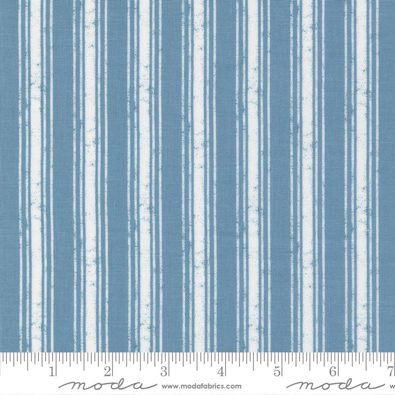 Old Glory - Rural Stripes Sky - 5205 13 - Lella Boutique
