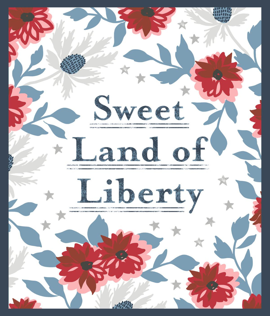 Old Glory - Sweet Land of Liberty Panel - 5207 11 - Lella Boutique