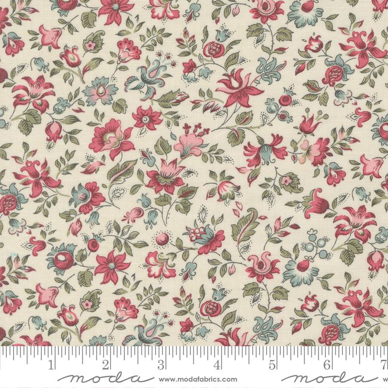 Antoinette - Picardie Small Floral Pearl - 13952 11