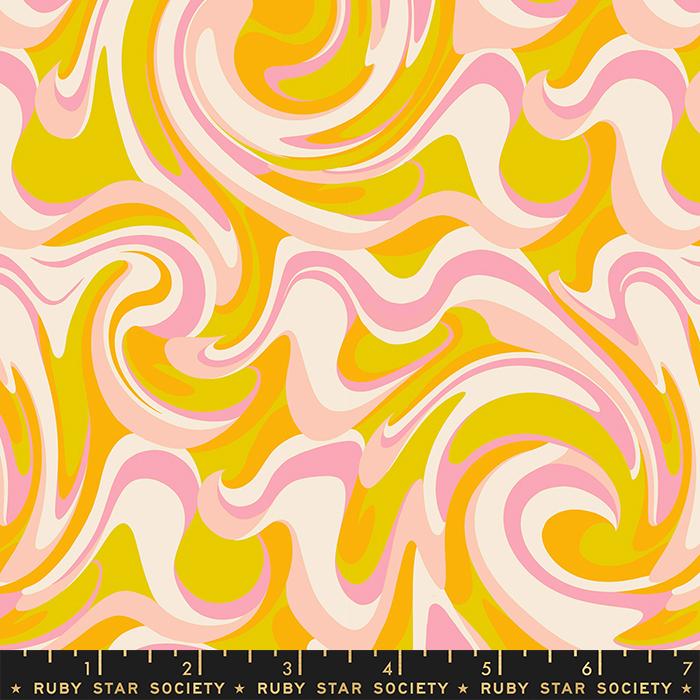 Rise and Shine - Retro Tie Dye Golden Hour - RS0080 13 - Ruby Star Society