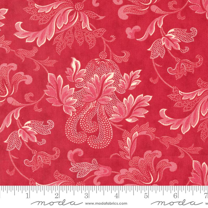 Etchings - Red Floral 108" - 108010 13
