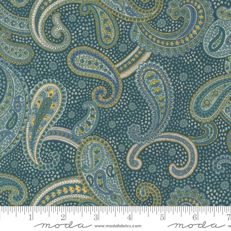Chelsea Garden - Bohemian Flare Paisley - Peacock - 33743 14